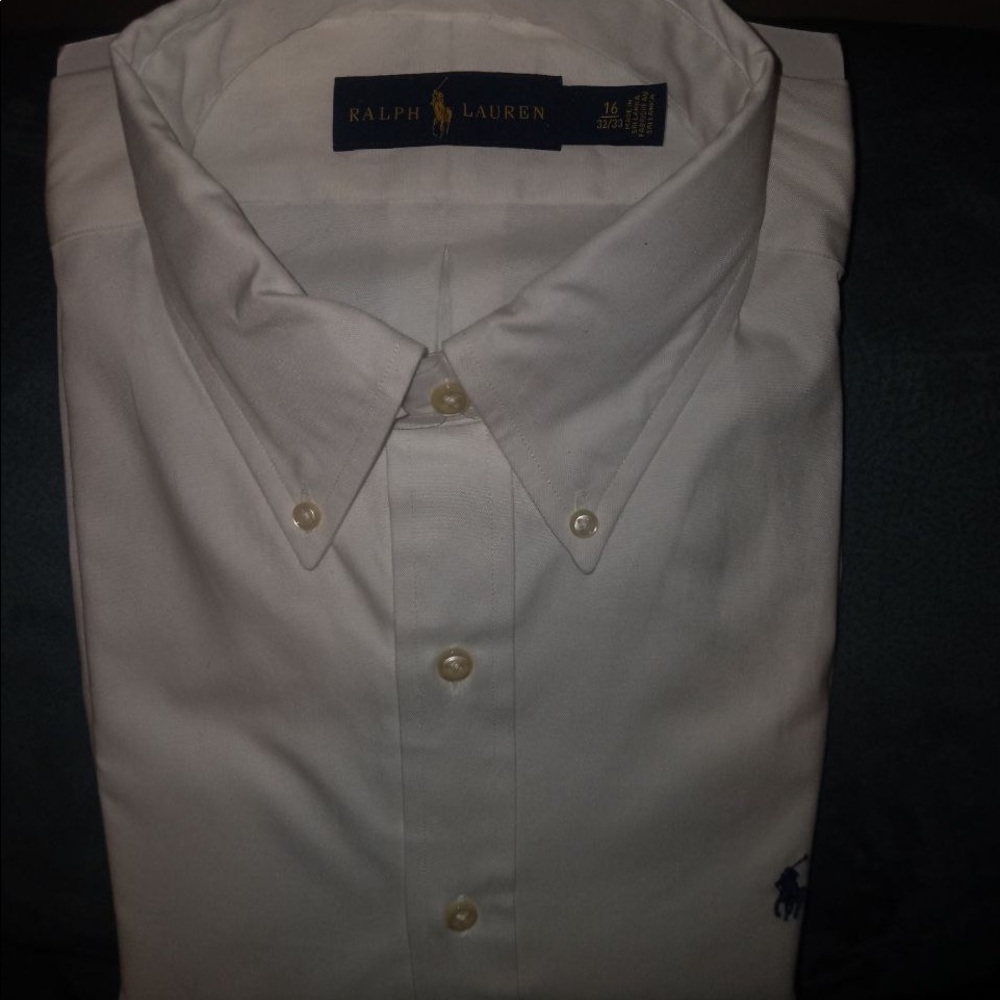 Ralph Lauren long sleeve collared polo